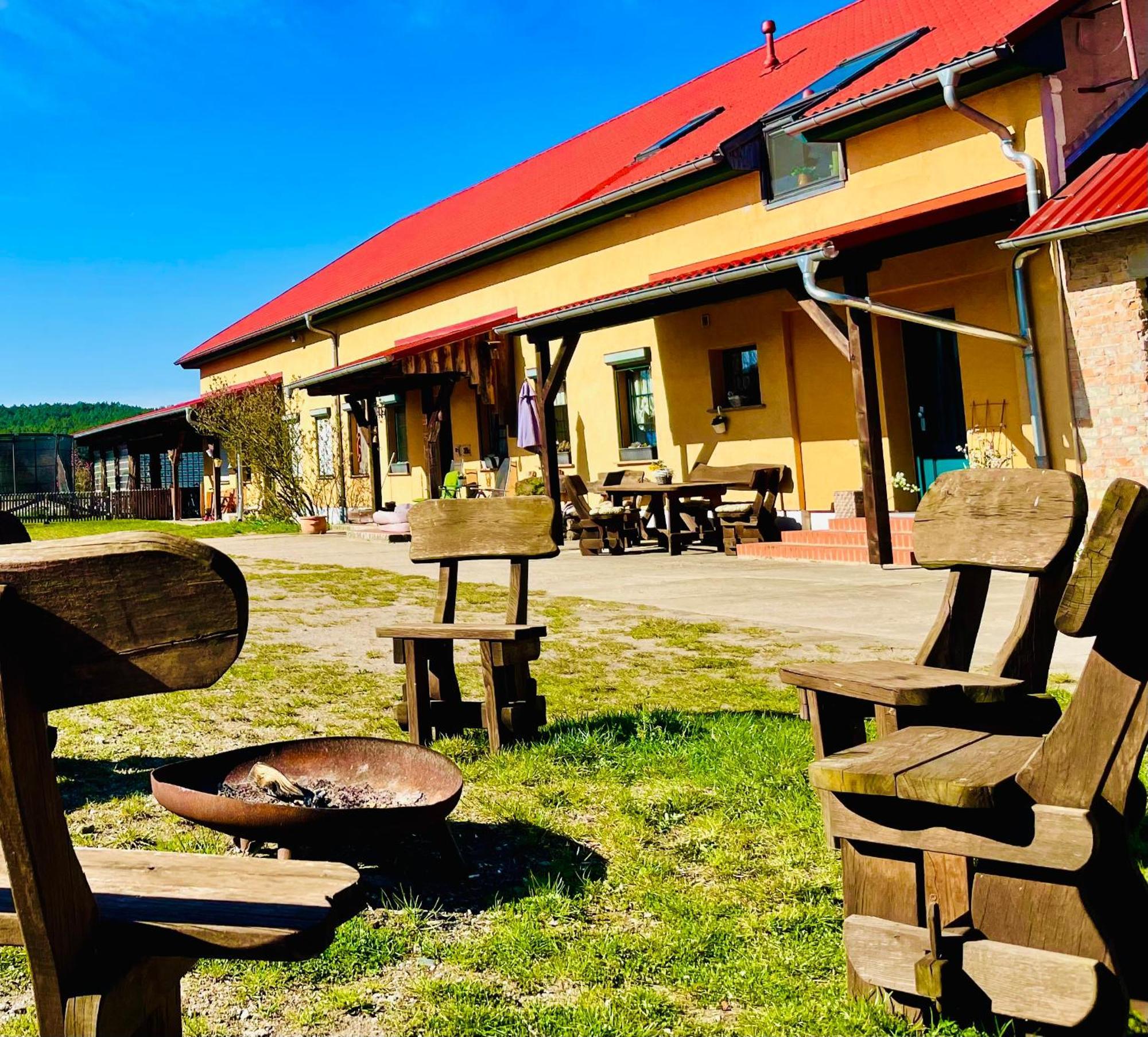 Weidelandfarm Am Riebener See Lägenhet Beelitz Exteriör bild